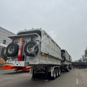 FEICHI 3 4 5 essieux utilisé sable rupture pierre Rocky <span class=keywords><strong>ferraille</strong></span> benne benne semi-remorque pour mine charbon <span class=keywords><strong>Transport</strong></span> benne remorque - Product Image 3