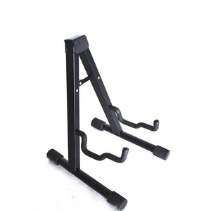 Großhandel Klapp gitarren ständer Akustischer elektrischer Musik instrument Gitarren ständer - Product Image 2