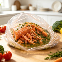 Fabricant chinois de sacs de cuisson en plastique pour four, vente en gros de sacs de cuisson en plastique pour dinde avec logo, sacs de cuisson en plastique transparent personnalisés