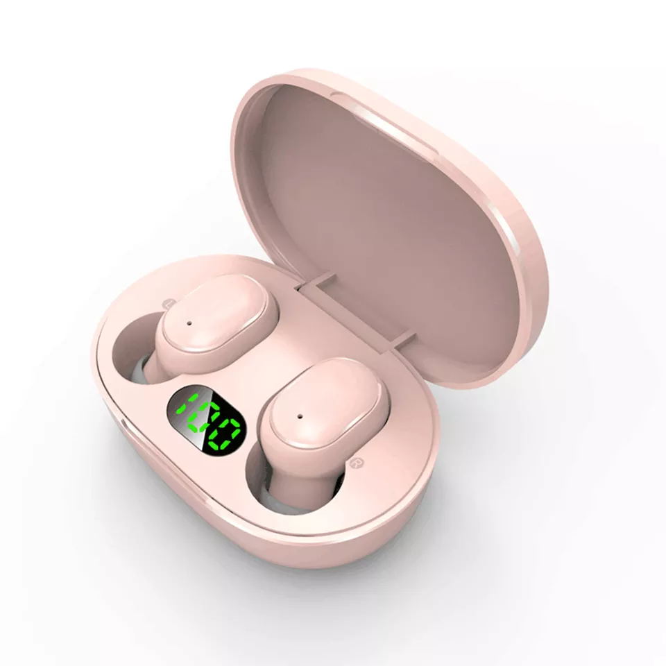 Hi-Fi стереонаушники E6s Fone Tws Anc Hendsfree, наушники со светодиодной подсветкой Mini Tws Audionic, наушники, игровые наушники Les ecousans Fil