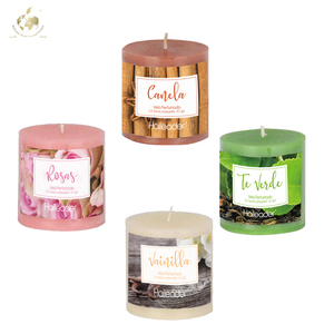 Scented Pillar <strong>Candle</strong> Handmade for Home <strong>Decoration</strong> Holiday/Wedding Use Indoor - Product Image 2