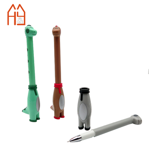 Bolígrafo De Bola creativo de jirafa, dinosaurio, cebra, bolígrafos de animales <span class=keywords><strong>3D</strong></span> divertidos para niños, promoción - Product Image 5
