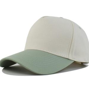Outdoor Sun <b>Hat</b> Four Seasons Cotton Five-Piece Color Block Baseball Cap Fashion Duckbill Cap Embroidered Logo <b>Hard</b> 5-Panel <b>Hat</b> - Product Image 5