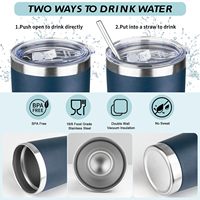 Moioco FrostGuard Pro 20oz gobelet en acier inoxydable 12H CoolLock & LeakArmor pour les jours de jeu et les essentiels de trajet