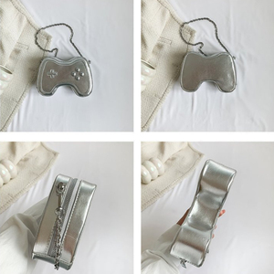 Borse a tracolla Creative da donna in pelle sintetica a forma di Console per <span class=keywords><strong>giochi</strong></span> da donna con catena a tracolla borsa a forma di borsa per ragazze - Product Image 5