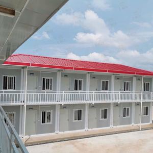 Maison De Conteneur préfabriquée connexion Bureau conteneur Utilisation Détachable maison préfabriquée pour <span class=keywords><strong>le</strong></span> Camp - Product Image 3