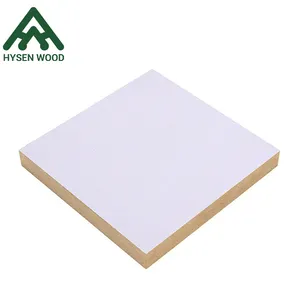 Fábrica atacado venda quente alta qualidade branco madeira compensada papel laminação natural vener laminado melamina mdf bordo