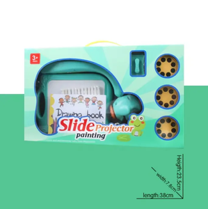 Alta calidad 24 patrón de dibujos animados lindo inteligente diapositiva proyector arte dibujo pintura tablero para niños - Product Image 4
