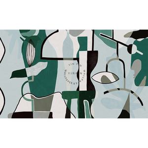 Papier peint <span class=keywords><strong>mural</strong></span> de télévision d'art abstrait moderne peler et coller le papier peint <span class=keywords><strong>mural</strong></span> - Product Image 5