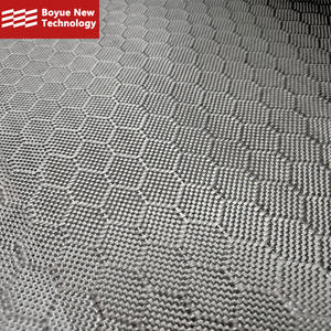 कम लागत वाली हेक्सागोनल फुटबॉल प्रिंट 3k 240gsm कार्बन फाइबर सजावटी, कार हुड के लिए - Product Image 2