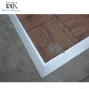 <b>Plastic</b> Dance Floor with Aluminum Edges Stable Event PVC Dancing Floor - Product Image 4