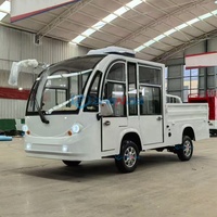 Bus de tourisme électrique entièrement fermé, neuf, batterie lithium, autonomie 110-130 km, moteur AC 7,5 kW, pneus en alliage d'aluminium