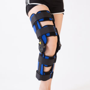 Órtesis de Fijación Externa Ajustable para Fractura de Pierna, Lesión de Ligamento, Lesión de <span class=keywords><strong>Menisco</strong></span> y Lesión de Articulación de Rodilla con Bolsas de Aire - Product Image 2