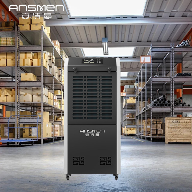 Energy Efficient 156L/D Commercial & Industrial Dehumidifier Electric Air Dryer with Smart Control for Storage Room Factory