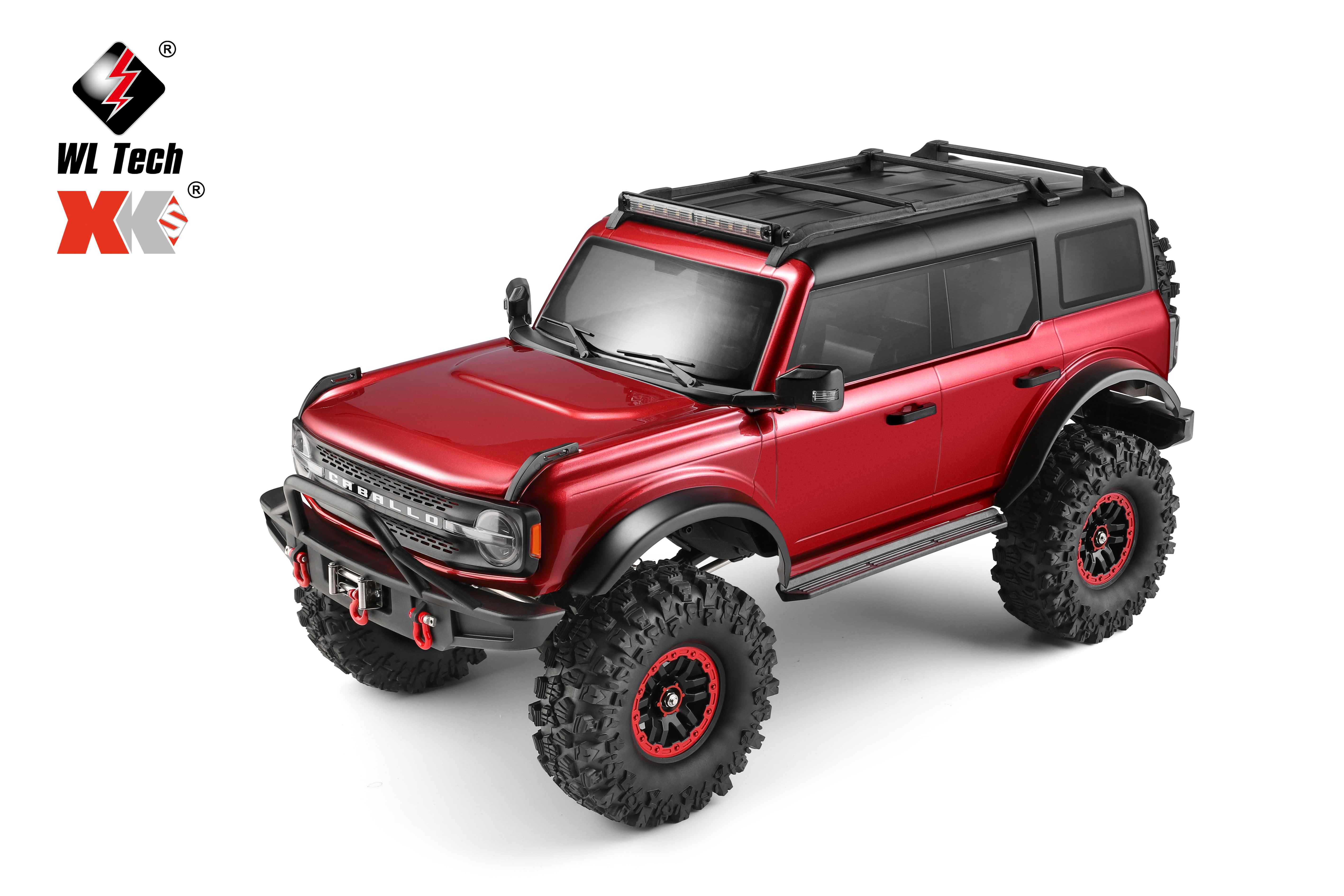 エレクトロロボ ロッテ　ラジオ HOSHI Wltoys 104020 RC Car - 1/10 Rock Crawler 4WD Electric