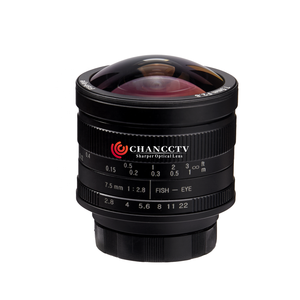 7.5mm Fisheye F2.8 Hướng dẫn sử dụng 4k 180 độ góc rộng M42 dòng quét ống kính - Product Image 2
