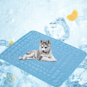 Umwelt freundliche Sommer kühl matte <span class=keywords><strong>Ice</strong></span> Silk <span class=keywords><strong>Pet</strong></span> Sofa Atmungsaktiver rutsch fester Kühler <span class=keywords><strong>Cooling</strong></span> <span class=keywords><strong>Pet</strong></span> Bed Mat <span class=keywords><strong>Pad</strong></span> für Hunde und Katzen - Product Image 2