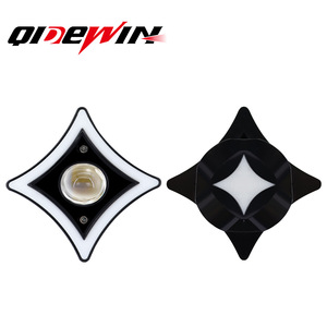 Projecteur LED Moto Transfrontalier Carré 24V IP67 Blanc Jaune RGB Double Couleur avec Anneau Lumineux Angel Eye - Product Image 3