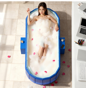 Baignoire pliable de qualité supérieure pour la maison, idéale pour l'<span class=keywords><strong>hiver</strong></span>, baignoire double pour couple avec capacité d'accueil - Product Image 6