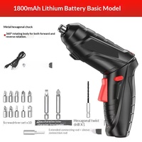 Tournevis à batterie au lithium rechargeable, mini perceuse pistolet pour l'installation de meubles à domicile