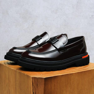 Zapatos Oxford de Cordones Casuales de Negocios de Alta Calidad 2026 para Hombre, Parte Superior de Cuero Genuino, Impermeables, Transpirables, Diseño Evergreen - Product Image 6