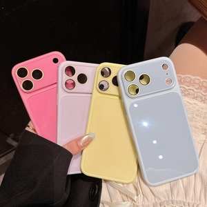 Nueva <span class=keywords><strong>Funda</strong></span> para Teléfono con Diseño de Cristal y Efecto Frío para <span class=keywords><strong>iPhone</strong></span> 17 Pro Max, con Protector de Lente 15 y Protección Total - Product Image 1