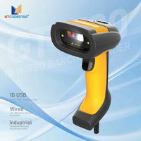 Lector de Códigos de Barras Industrial GTCODESTAR GT-730 para Logística y Almacén, Lector de Códigos de Barras 1D con Cable
