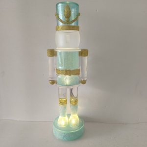 Casse-noisette en acrylique Navida en gros, décorations de Noël, fournitures, ornements, cadeaux, <span class=keywords><strong>jouet</strong></span>, casse-noisette de Noël, trompette, <span class=keywords><strong>soldat</strong></span> - Product Image 4