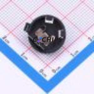 BS-12-A1AJ017-F Button & Strip Battery Connector Connector Battery Holder CR1220 Phosphor Bronze Nickel - Product Image 1