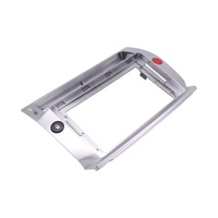 Panel de Radio de 9" para Salpicadero de Coche, Kit de Montaje, Adaptador, Consola, Bisel de Marco para Citroen C4 C-Triomphe C-Quatre 2004-2014 DVD