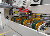 Machine semi-automatique électrique à double servo pour la fabrication de boîtes à ongles, haute vitesse, haute précision, pour cartons à ongles à pièce unique