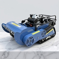 Robot Rasaerba Industriale Telecomandato a Cingoli, Larghezza 1000mm, Materiale Eccellente, Qualità Superiore - Il Più Venduto