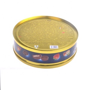 Boîtes en métal rondes de qualité supérieure pour biscuits hollandais et danois au <span class=keywords><strong>beurre</strong></span>, emballages personnalisés, boîtes en métal pour bonbons et chocolat - Product Image 3