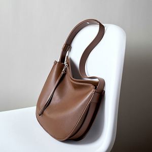 Nuevo Bolso Tote de Cuero Suave y Cómodo para Mujer, Bolso de Hombro Cruzado de Gran Capacidad, Cuero Genuino, Logotipo Personalizado - Product Image 5