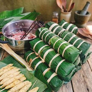 Hojas de Plátano Congeladas Ecológicas, Exportación de Vietnam, Venta al por Mayor, OEM, ODM, IQF, Estándar de Calidad, Decoraciones o Envoltorios para Pasteles - Product Image 1