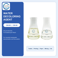 Agent décolorant pour eaux usées de teinture en cuve CW-08 compatible avec l'agent de décoloration des eaux PAC, fabriqué sur demande