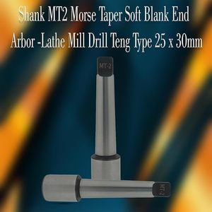 Assortiment de tiges à fraiser souples et remachinables, tige MT2, tiges à fraiser pour tour à métaux, tiges à fraiser pour perceuse - Product Image 2