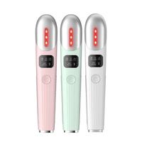 3-in-1 Anti-aging gezichts-, hals- en oogmassager met warmtecompressie, luchtdruk en vibratie voor stressverlichting en huidversteviging