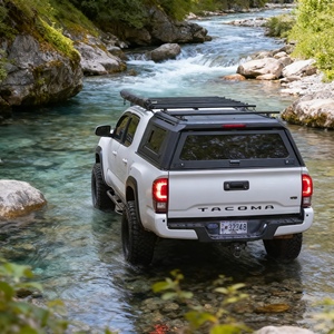 BYD SHARK 2024+ <span class=keywords><strong>Porte</strong></span> <span class=keywords><strong>coulissante</strong></span> en verre Plaques en aluminium Pas de perçage requis Installation facile Léger Économie de carburant Étanche - Product Image 2