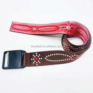 Cinturón de nailon para hombre, cinturón de capeesh de esquí para deportes al aire libre con hebilla magnética de Metal y logotipo personalizado de 38MM - Product Image 2