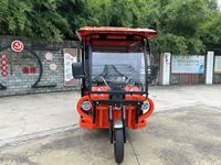 Tricycle Électrique Bajaj Tuk Tuk Chang Li pour Adultes Moto Taxi Prix Auto Rickshaw Voiture Tricycle Passager 4-6 Personnes