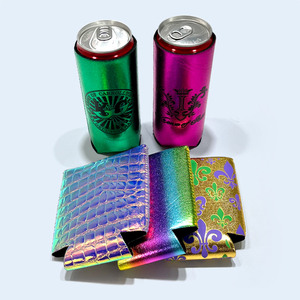 Uoo Skinny Tin Có Thể Bia Đồ Uống <span class=keywords><strong>Coke</strong></span> Neoprene Có Thể Làm Mát-Mỏng & Có Thể Gập Lại Cho 12Oz Hoặc 330Ml Lon - Product Image 4