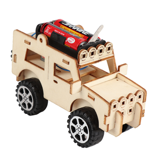 Educational Wooden <strong>Science</strong> Experiment <strong>Model</strong> Kit Electric Vehicle <strong>Model</strong> - Product Image 2