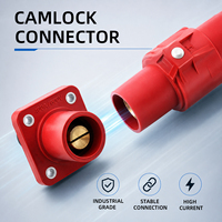 Connecteur Camlock unipolaire CHENF 150A 400A mâle-femelle, prise d'alimentation haute intensité pour l'éclairage événementiel et la gestion de l'énergie