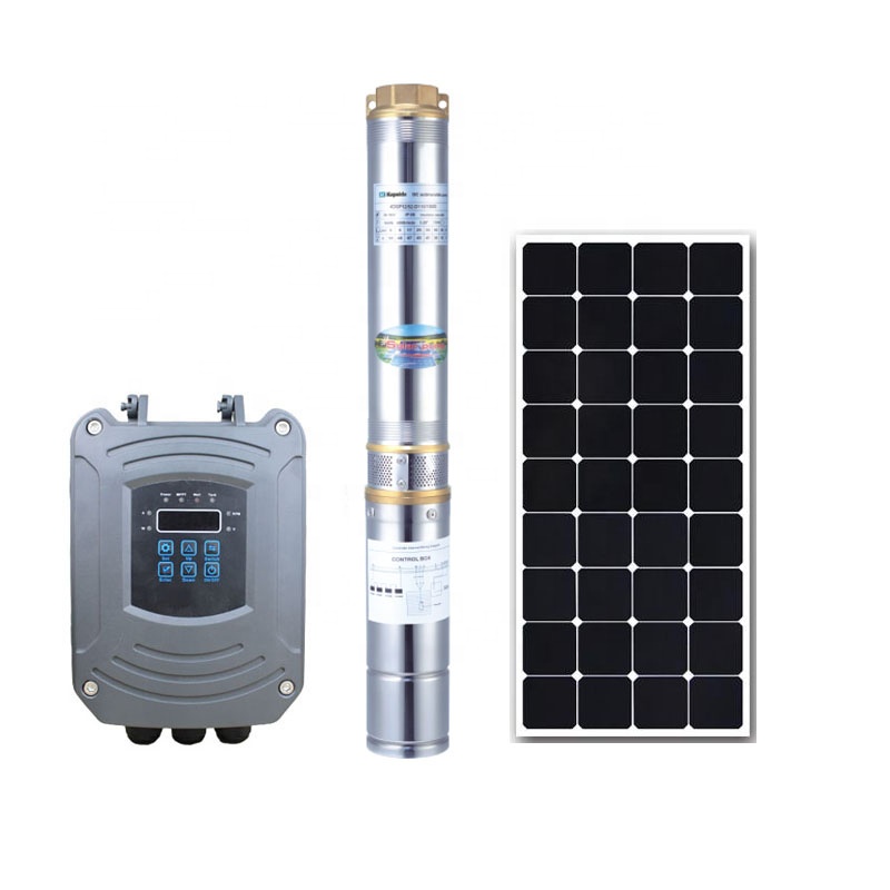 Солнечная погружная водяная насосная система 2HP 135M DC для сельского хозяйства