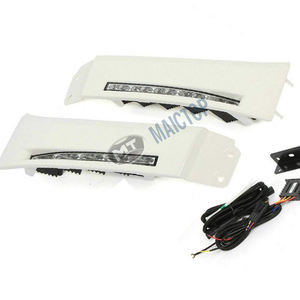 Luces antiniebla para automóvil compatibles con modelos Tundra 2007-2013, luces antiniebla blancas y negras y luces de circulación diurna. - Product Image 5