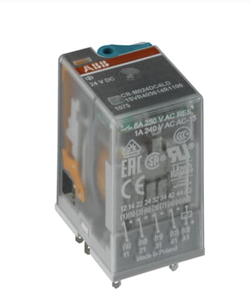 Relé de Interfaz A-BB CR-M110DC4L 110VDC 4PDT 6A IP40 LED para Carril DIN, para Conmutación de Señales PLC, Original en Stock - Product Image 6
