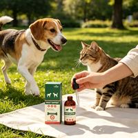 Gotas Líquidas para el Apoyo Cardíaco de Mascotas OEM ODM para Perros y Gatos, Suplemento para la Salud Cardiovascular e Inmunológica, Suplemento Líquido para Mascotas