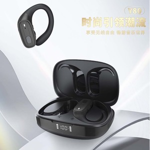 Y-80 Wireless Earbuds With Display IPX4 Waterproof Touch <b>Control</b> Sports <b>Gaming</b> Headphones Type C Charging - Product Image 4
