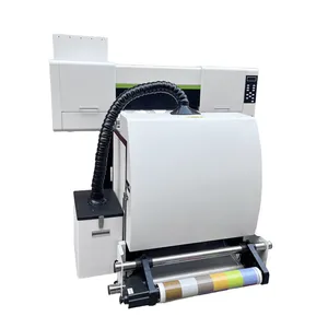 New Trending A3 60cm 4-Head DTF Printer with Automatic Powder Shaking Machine Multicolor Pigment Ink A1 Print Dimension